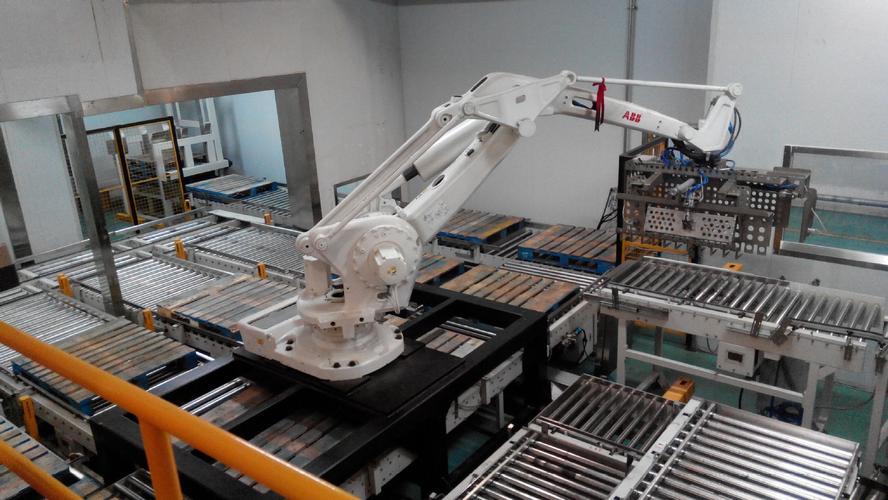 厂家直销机械人码垛机 堆垛机 机器人自动化包装流水线 - 机械设备